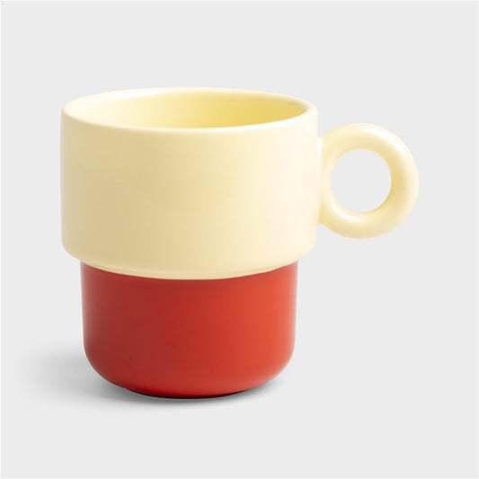 Mug Chiquito - Red Large - Set of 2 | &Klevering