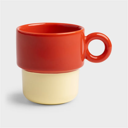 Mug Chiquito - Red Large - Set of 2 | &Klevering