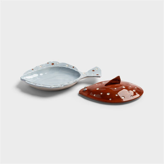 Tureen Plaice - Brown | &Klevering