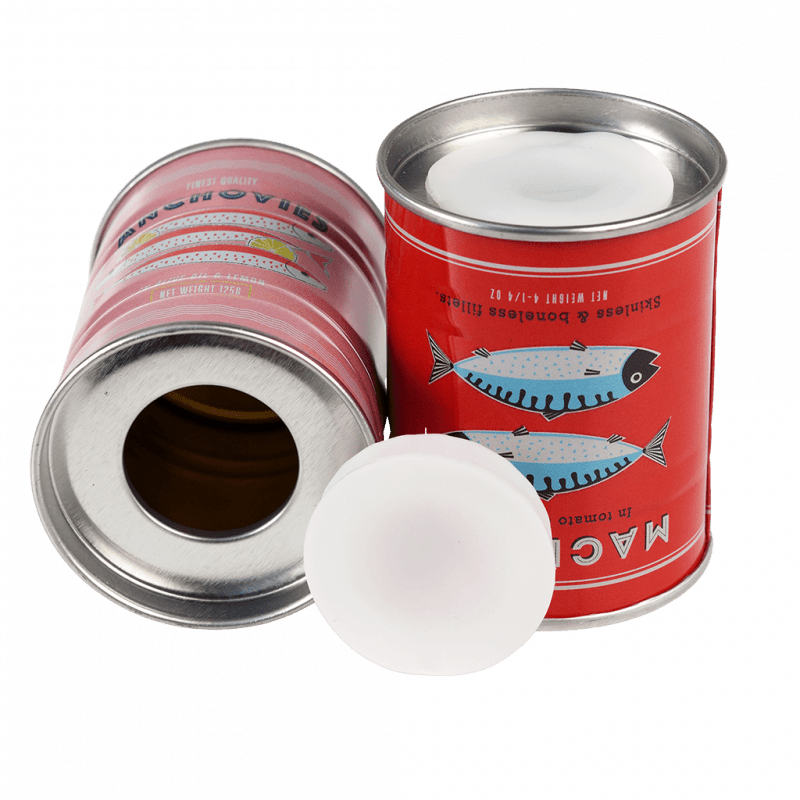 Tin salt and pepper shakers - fish | Rex