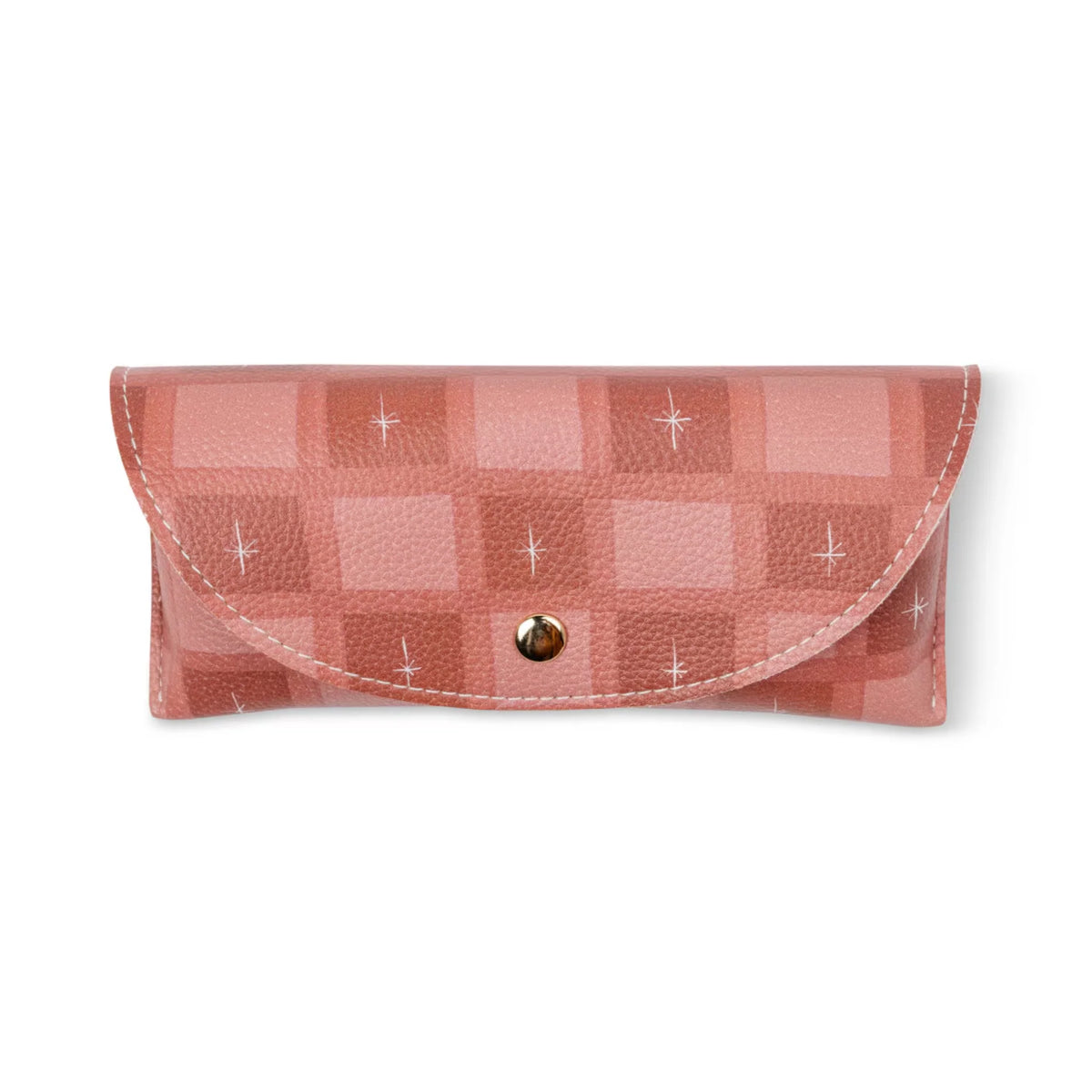 Printed Glasses Case - Check | Designworks Ink