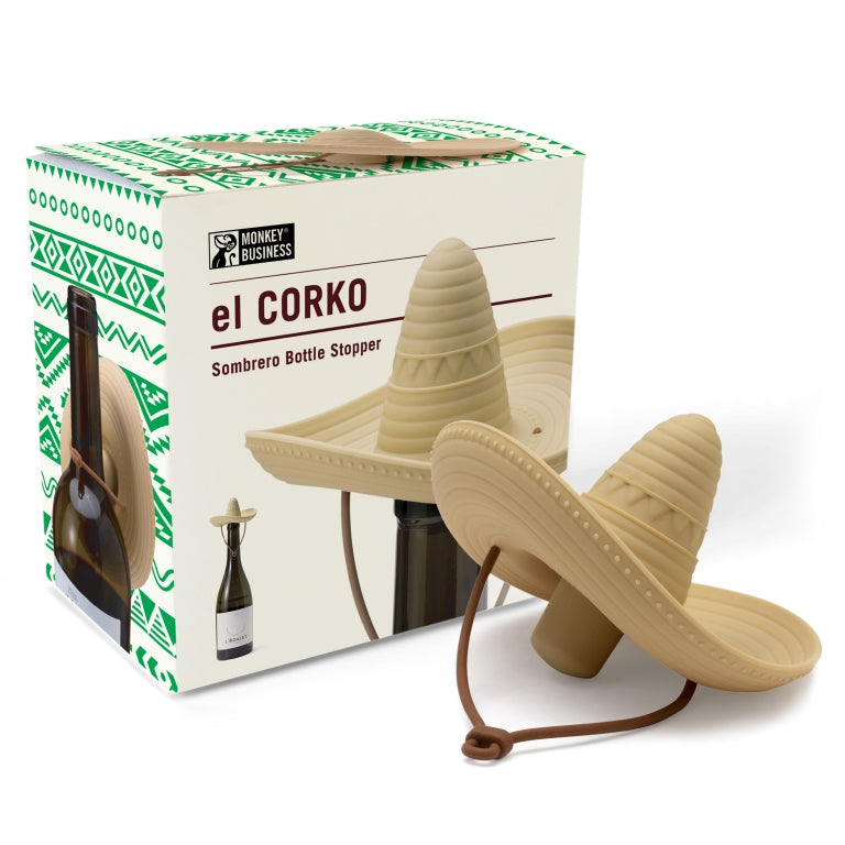 El corko - Sombrero bottle stopper | Monkey Business - de inKijk