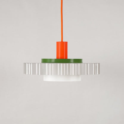 Hanglamp Gigi nr 3 oranje kabel - Warren & Laetitia