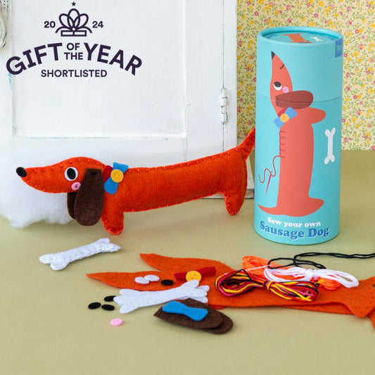 Felt craft kit - Sew Your Own Sausage Dog | Rex