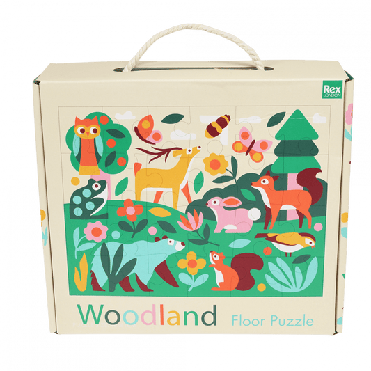 Floor puzzle (24 pieces) - Woodland | Rex
