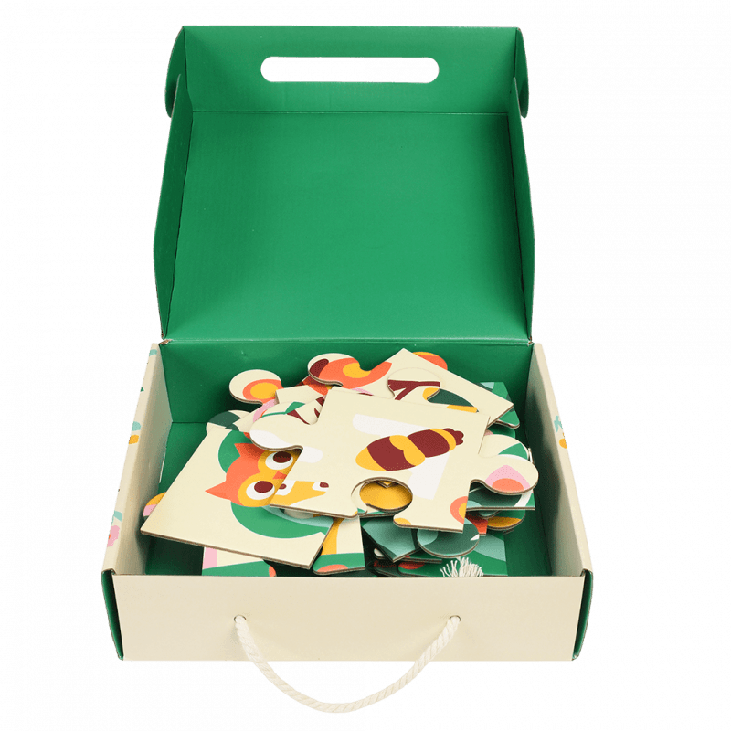 Floor puzzle (24 pieces) - Woodland | Rex