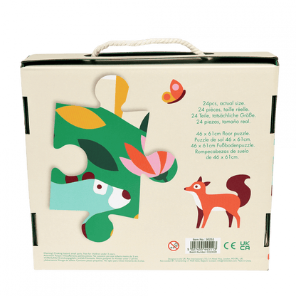 Floor puzzle (24 pieces) - Woodland | Rex