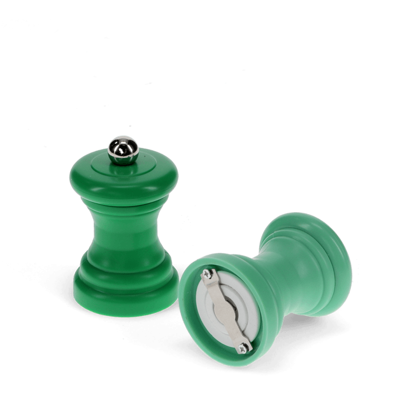 Travel salt & pepper mill set - Green | Rex
