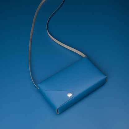 S  Bag - Blue - Recyled Leather | LEMUR