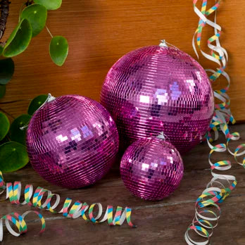 Disco Ball - 15 cm - Pink | Rex