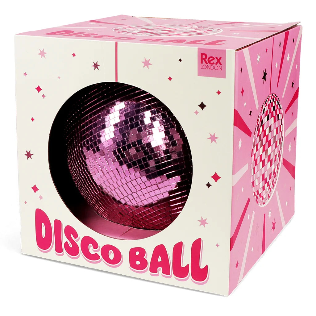 Disco Ball - 20 cm - Pink | Rex