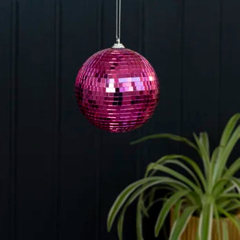 Disco Ball - 10 cm - Pink | Rex