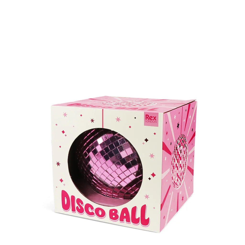 Disco Ball - 10 cm - Pink | Rex