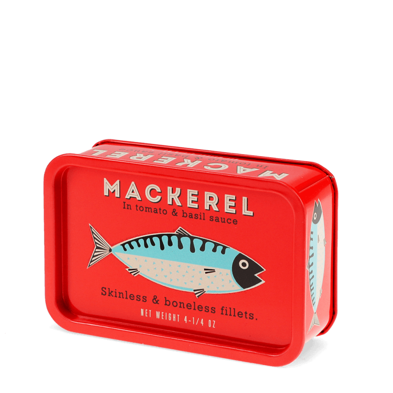 Mini Storage Tin with Lid - Mackerel | Rex