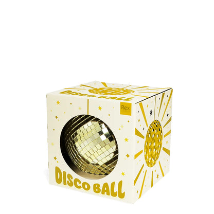 Disco Ball - 10 cm - Gold | Rex