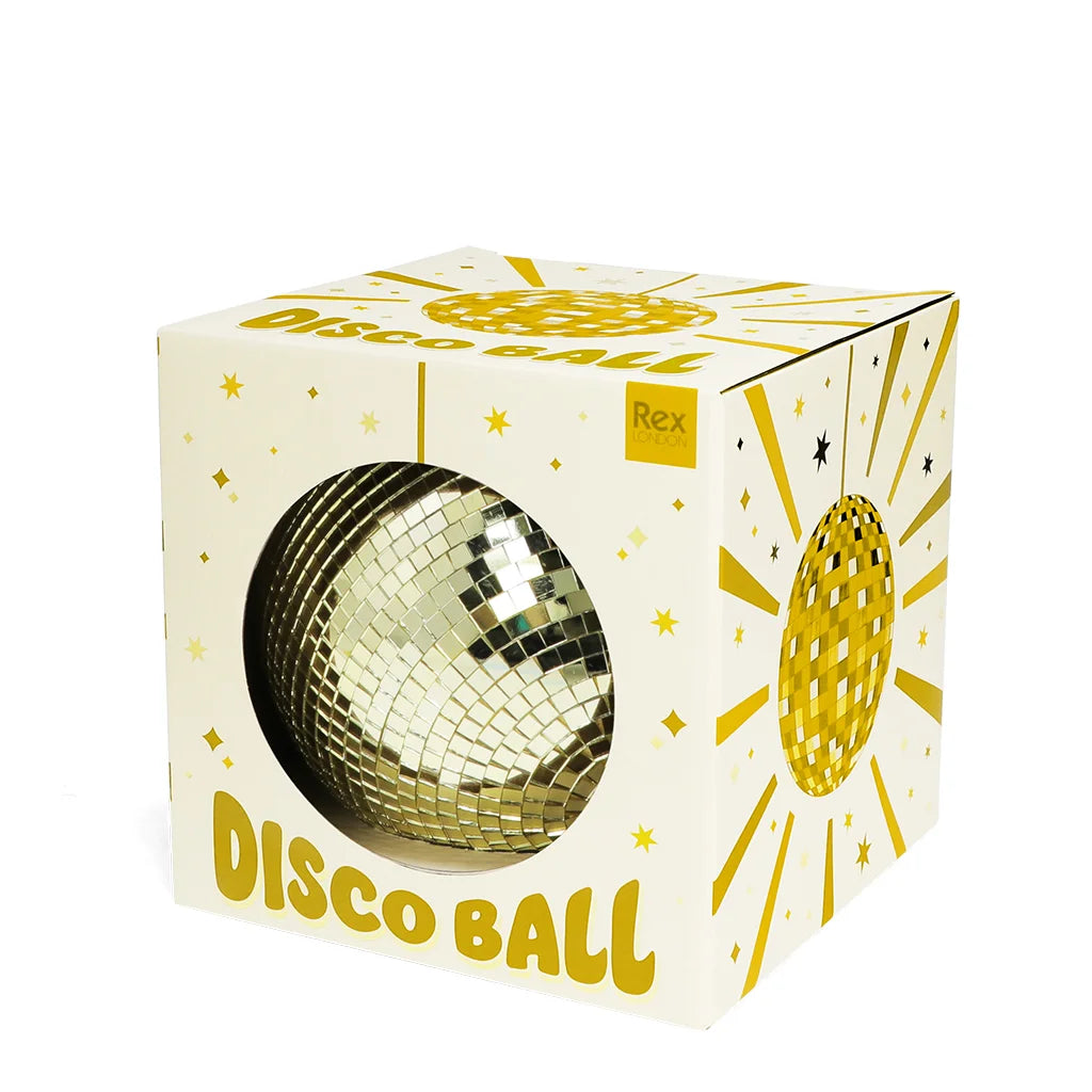Disco Ball - 15 cm - Gold | Rex