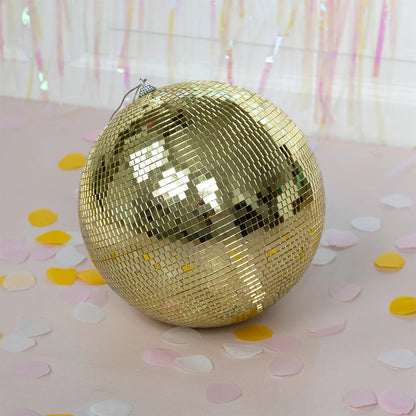 Disco Ball - 20 cm - Gold | Rex