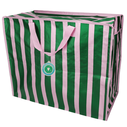 Jumbo Storage Bag - Pink&Green | Rex