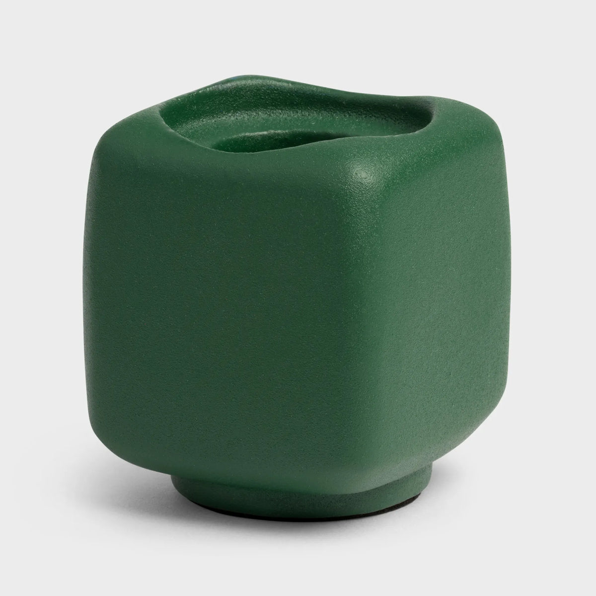 Candle holder - Chunk Green | &Klevering