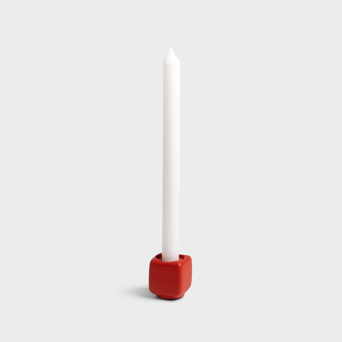 Candle holder - Chunk Red | &Klevering