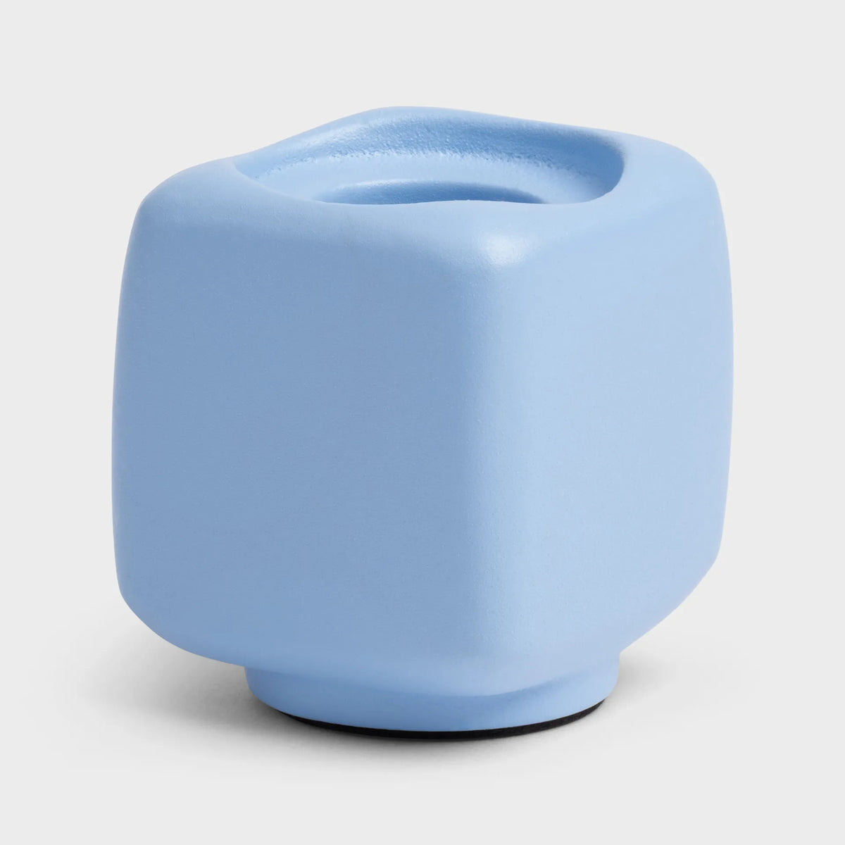 Candle holder - Chunk Light Blue | &Klevering