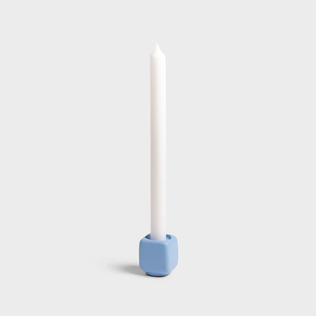 Candle holder - Chunk Light Blue | &Klevering
