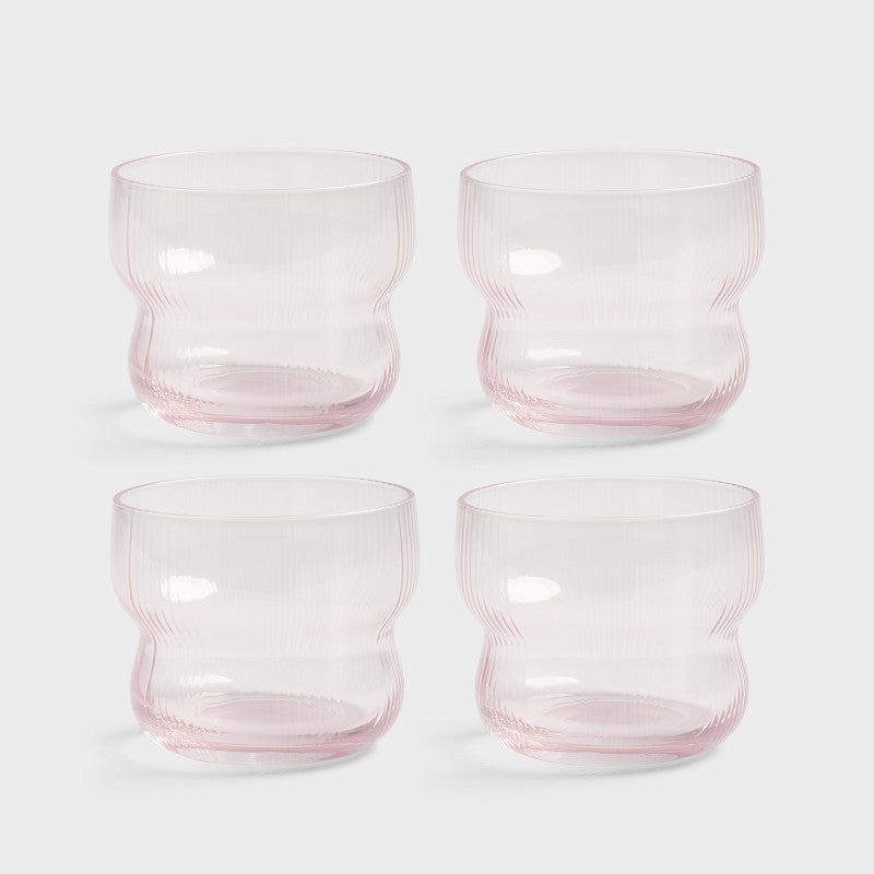 Glass Circus - Pink - Set of 4 | &Klevering