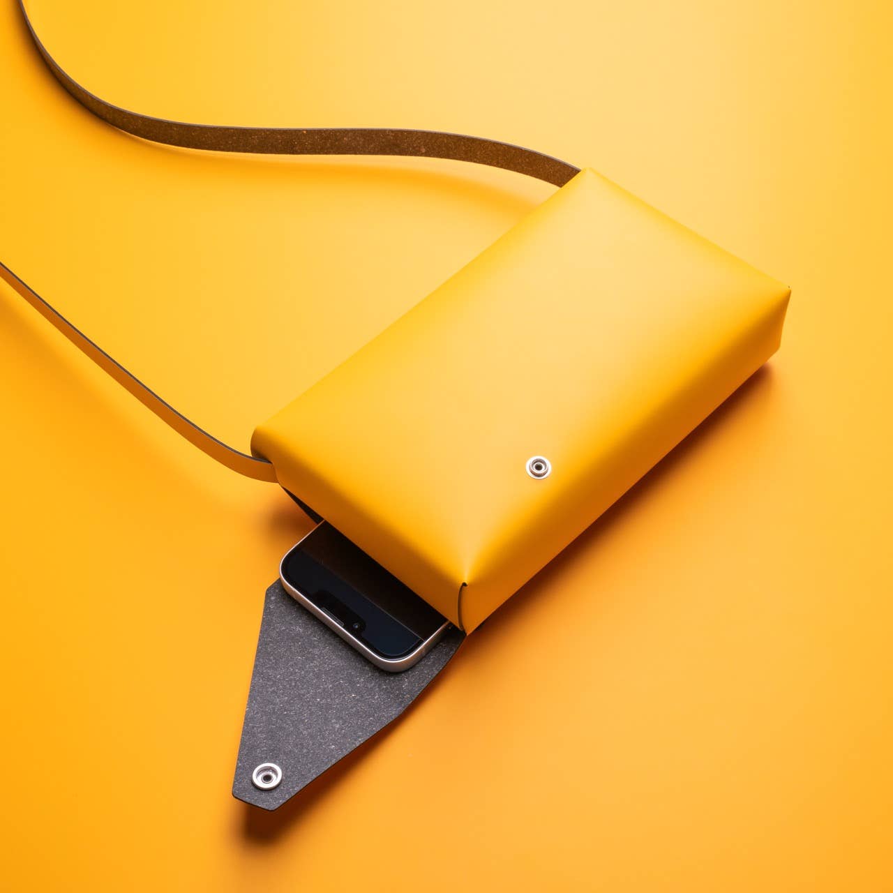 S Bag - Yellow Eclipse - Recyled Leather | LEMUR