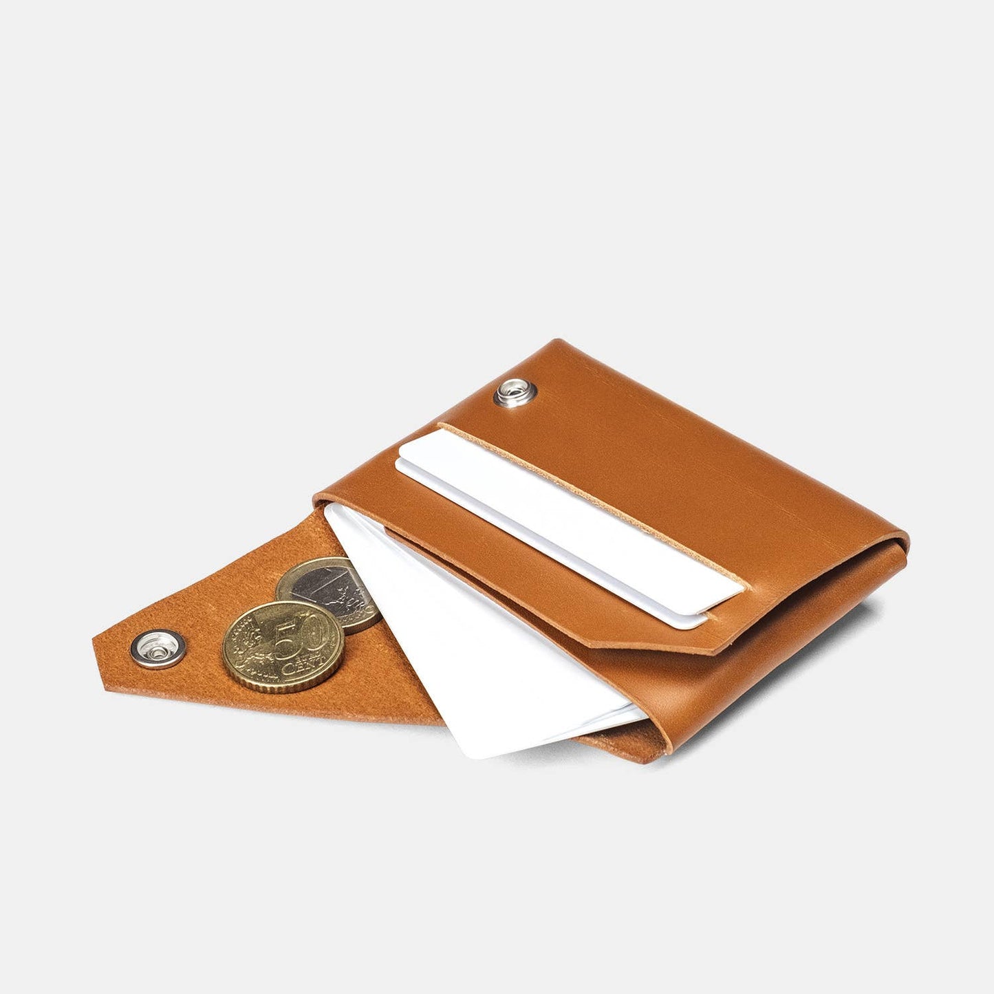 Wallet - Caramel - Full-grain Leather | LEMUR