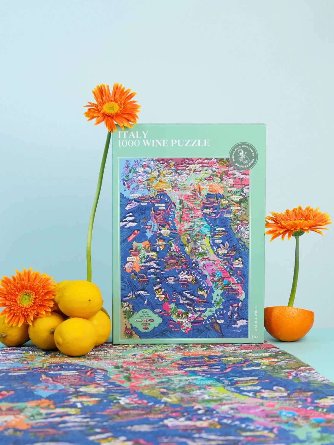 Italy Wine Puzzle - 1000 pieces | Water and Wines