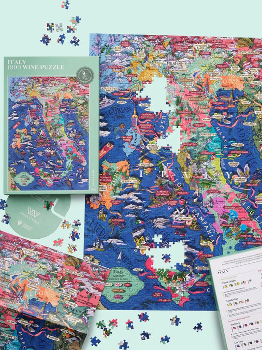 Italy Wine Puzzle - 1000 pieces | Water and Wines
