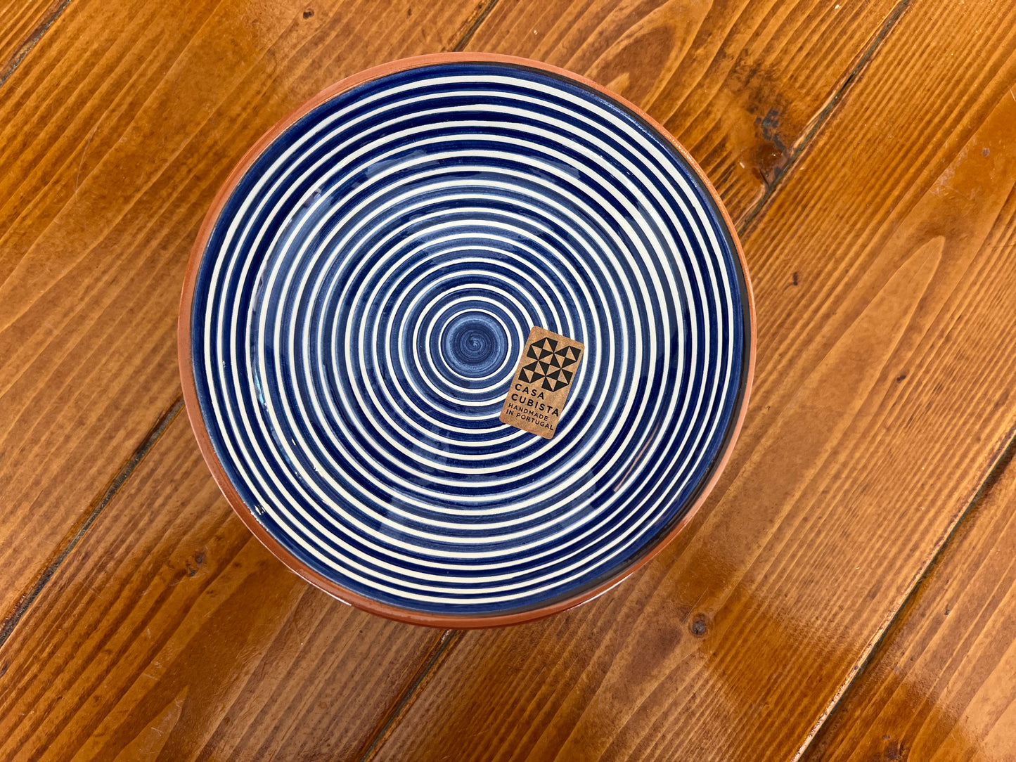 Classic - regular bowl - blue/tangerine/dark green | Casa Cubista - de inKijk