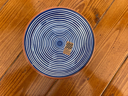 Classic - regular bowl - blue/tangerine/dark green | Casa Cubista - de inKijk