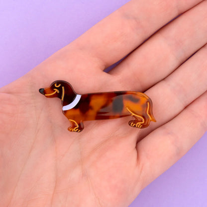 teckel dachshund hair clip - coucou suzette