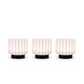 Dentelles lampen - set v. 3 - zwart  | Atelier Pierre