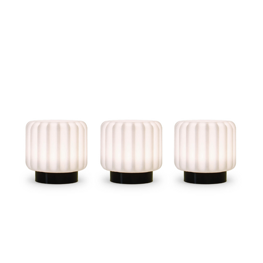 Dentelles lampen - set v. 3 - zwart  | Atelier Pierre