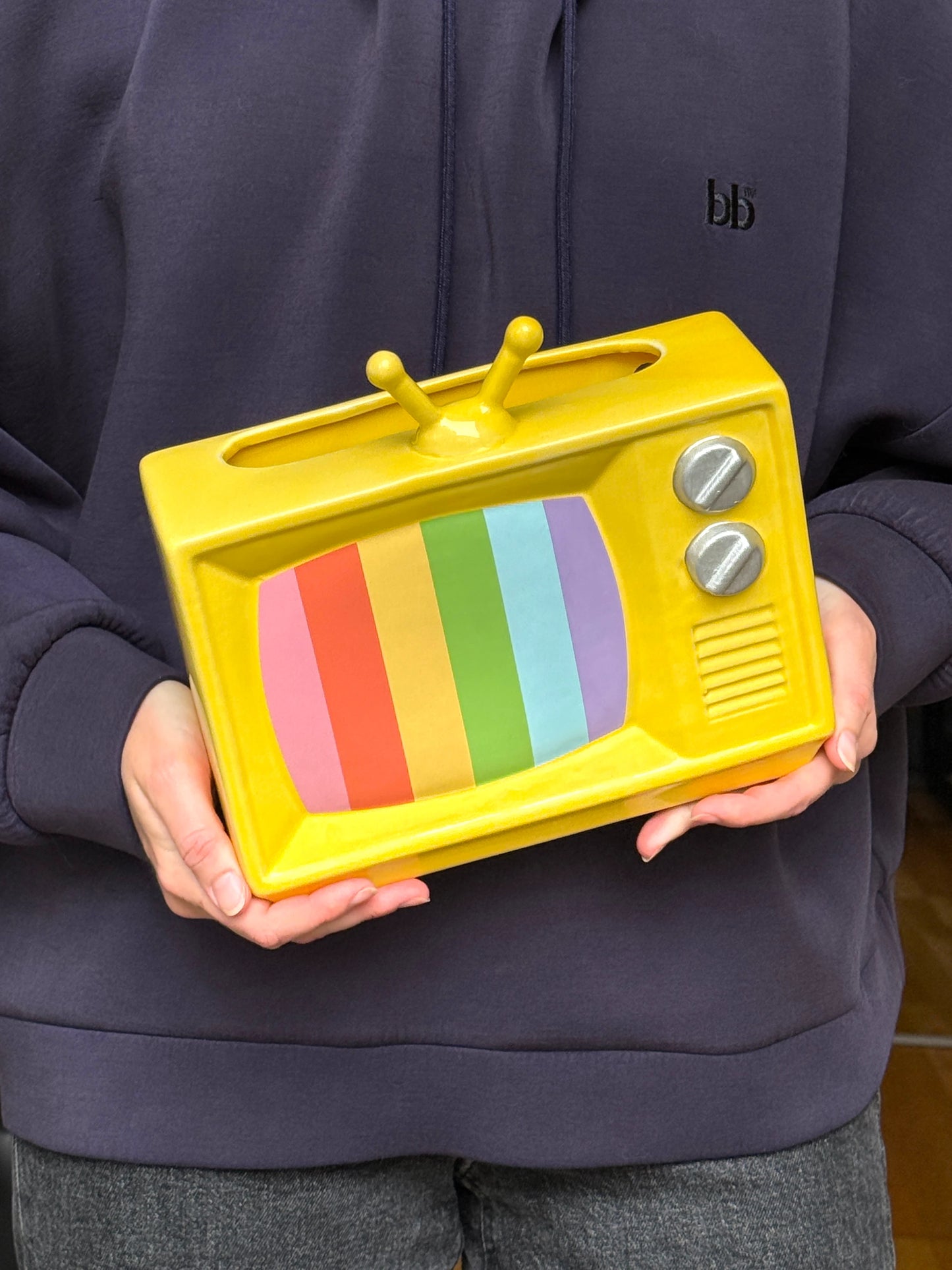 Pastel TV Vase | Upside Stories
