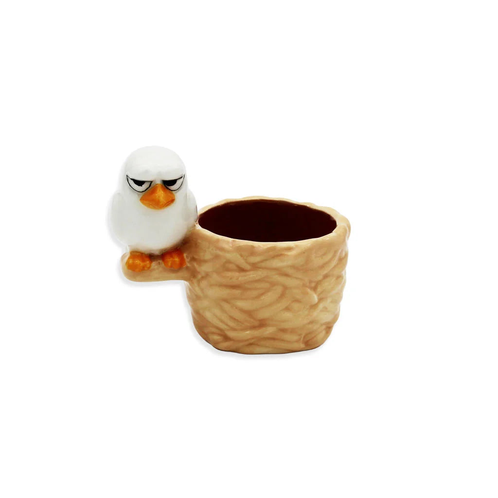 Egg Cup Grumpy Bird - Egon | Winkee Design