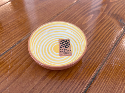 Classic - mini bowl - blue/tangerine/dark green | Casa Cubista - de inKijk