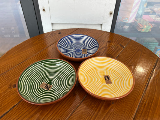 Classic - regular bowl - blue/tangerine/dark green | Casa Cubista - de inKijk