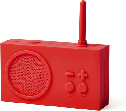 Radio & Bluetooth speaker - Tykho 3 - Red | Lexon