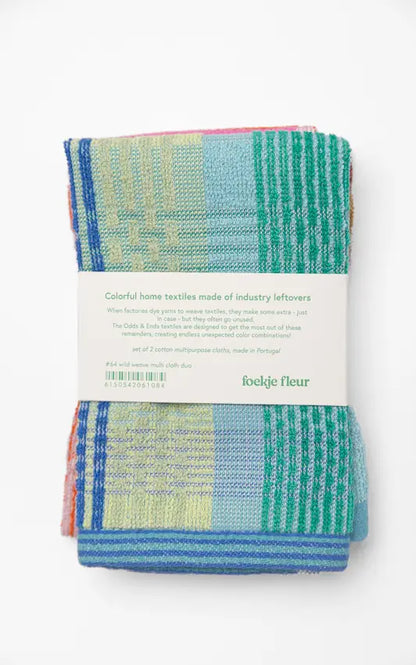 Multi cloth duo - #64 - wild weave | Foekje Fleur