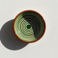 Classic - mini bowl - blue/tangerine/dark green | Casa Cubista - de inKijk