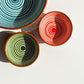 Classic - regular bowl - blue/tangerine/dark green | Casa Cubista - de inKijk