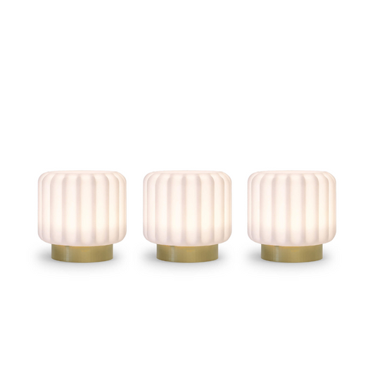 Dentelles lampen - set v. 3 - goud | Atelier Pierre