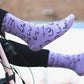 Titties socks - purple | Eat Mielies - de inKijk