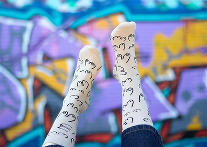 Titties socks - beige | Eat Mielies