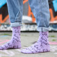 Titties socks - purple | Eat Mielies - de inKijk