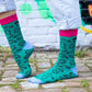 Hairy willy socks - green/fuchsia | Eat Mielies - de inKijk