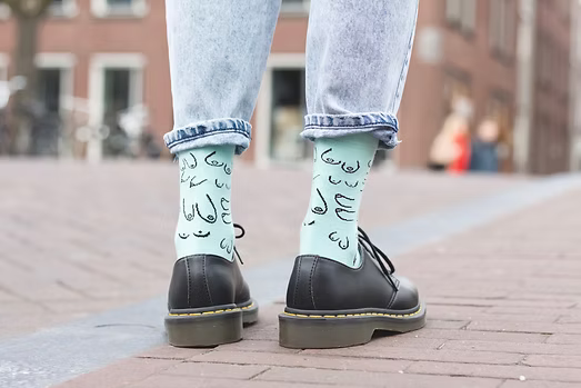 Titties socks - mint | Eat Mielies